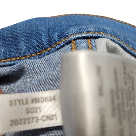 Madewell Womens Blue High-Rise Skinny Jeans Size 30 - Picture 11 of 11